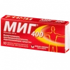 МИГ ТАБЛ.П/О, 400МГ, №10