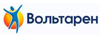 Логотип торговой марки ВОЛЬТАРЕН