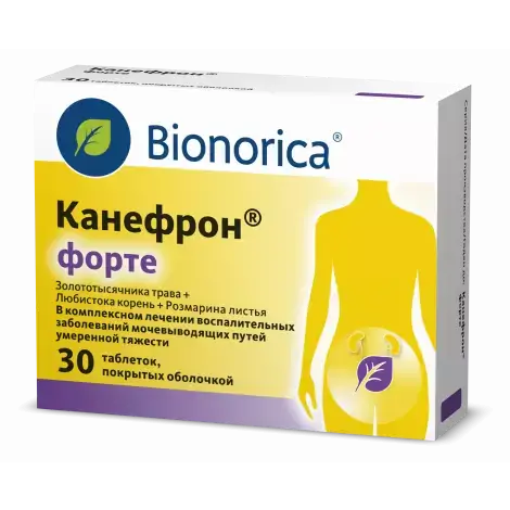 КАНЕФРОН ФОРТЕ ТАБЛ.П/О, №30