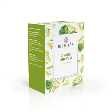 ЛИПЫ ЦВЕТКИ ФИЛЬТР-ПАКЕТ, 1,5Г, №20
