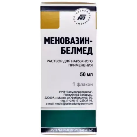 МЕНОВАЗИН ФЛ., Р-Р НАР., 50МЛ