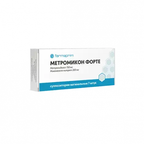 МЕТРОМИКОН ФОРТЕ СУПП.ВАГ., 750МГ/200МГ, №7