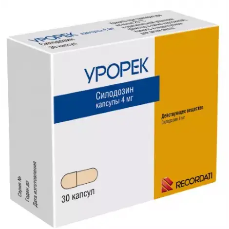 УРОРЕК КАПС., 4МГ, №30