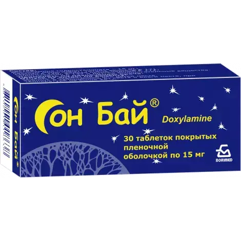 СОН БАЙ ТАБЛ.П/О, 15МГ, №30