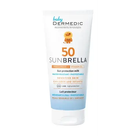 МОЛОЧКО-СПРЕЙ СОЛНЦЕЗАЩ. ДЕТ. DERMEDIC SUNBRELLA BABY SPF-50 УП., 150МЛ